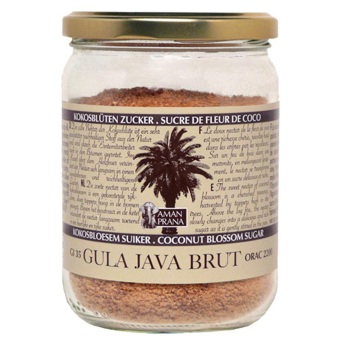 AMANPRANA Gula Java Brut - 310 g