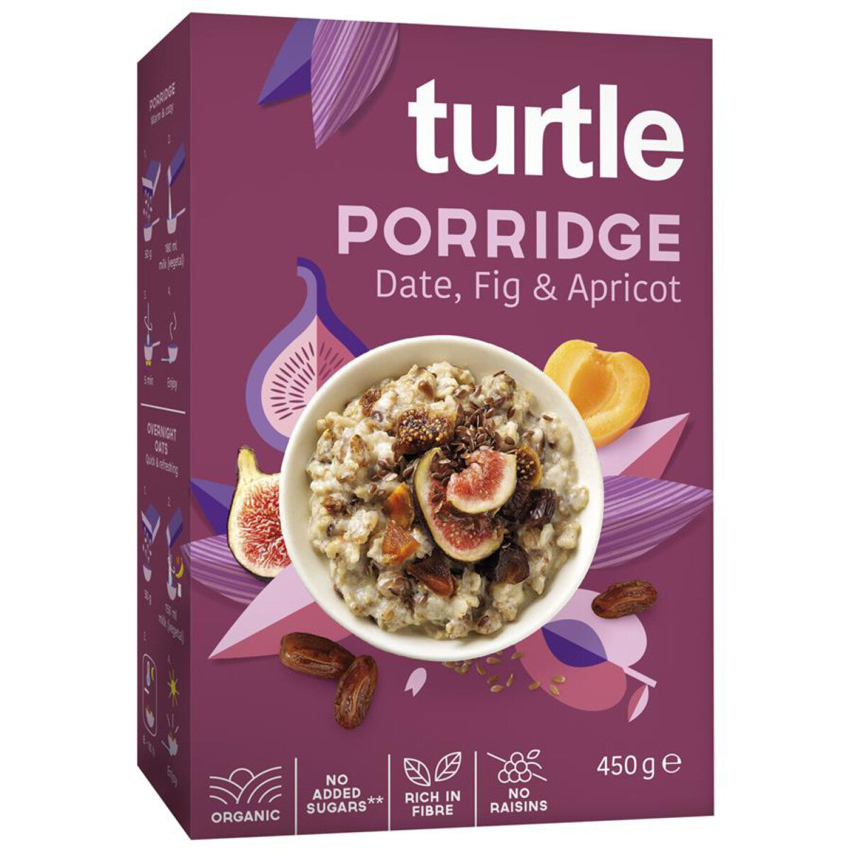 TURTLE Porridge Fig & Apricot - 450 g