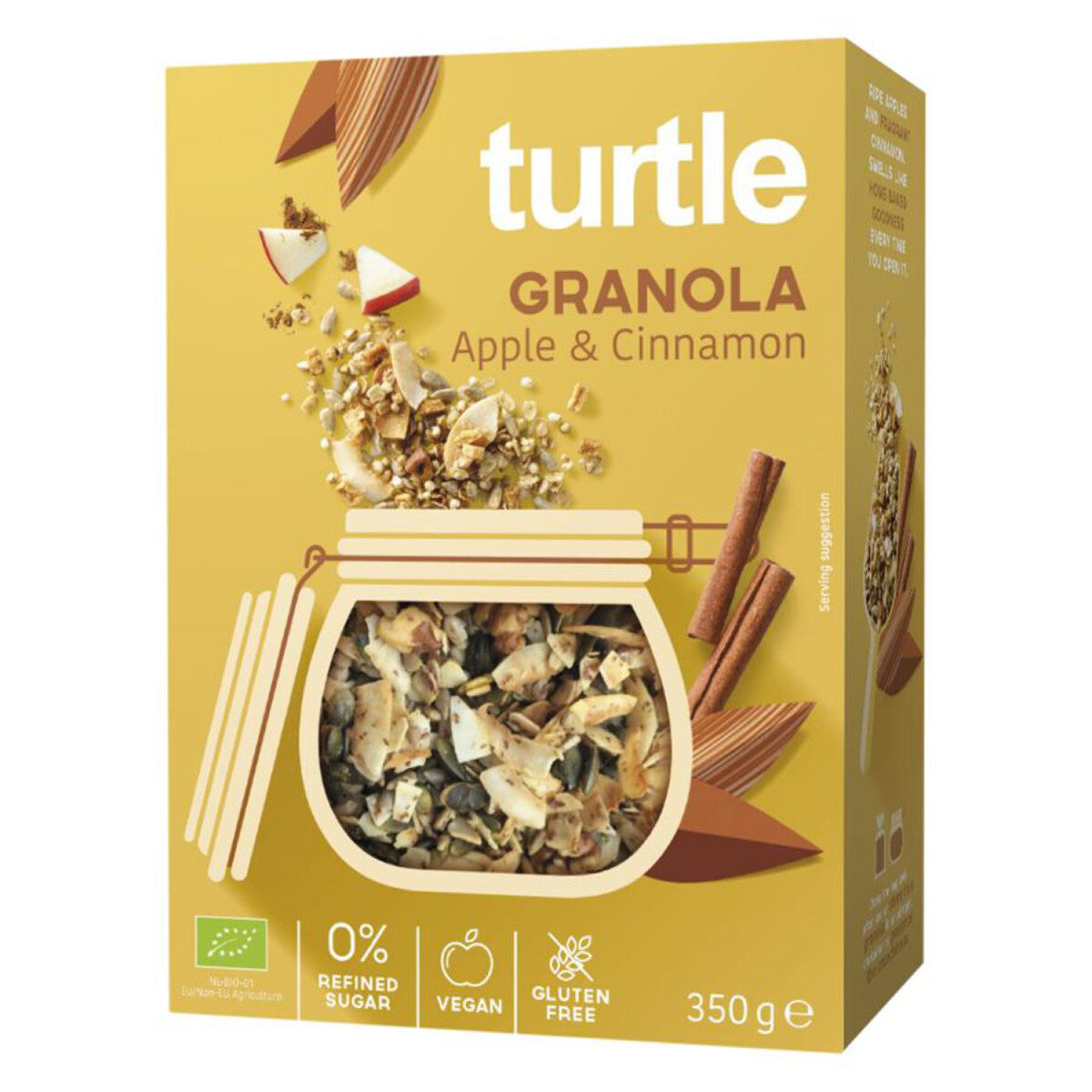 TURTLE Granola Apple Cinnamon - 350 g