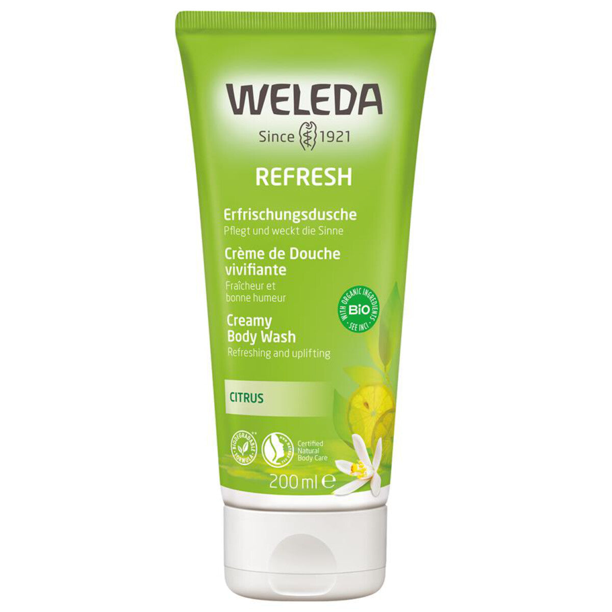 WELEDA Citrus-Erfrischungsdusche - 200 ml