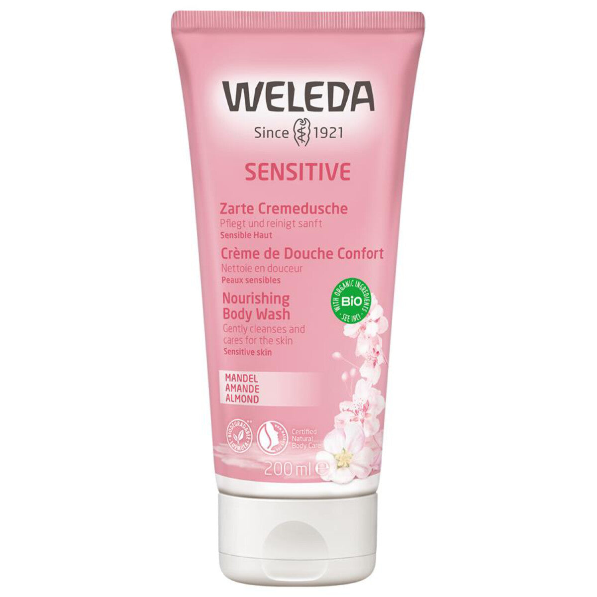WELEDA Sensitiv Pflegedusche - 200 ml