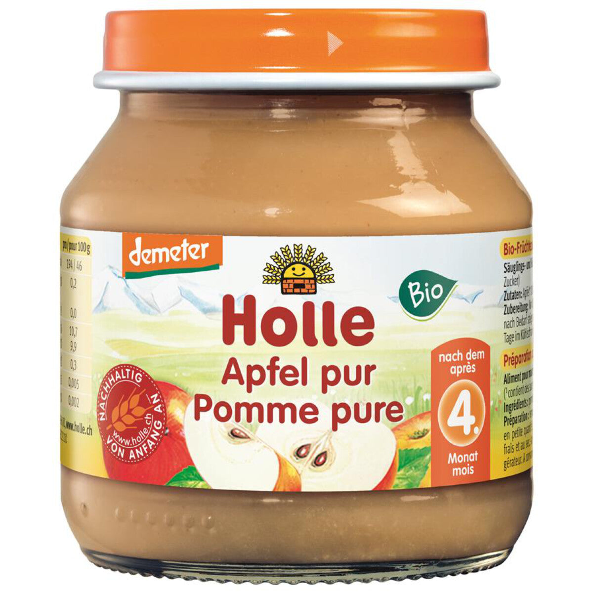HOLLE Apfel pur -125 g