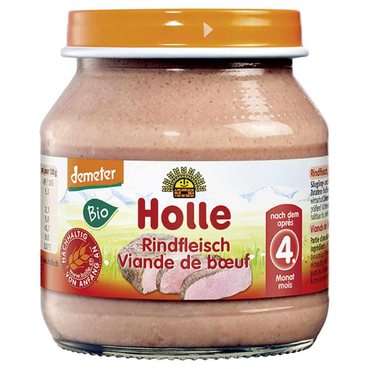 HOLLE Rindfleisch - 125 g