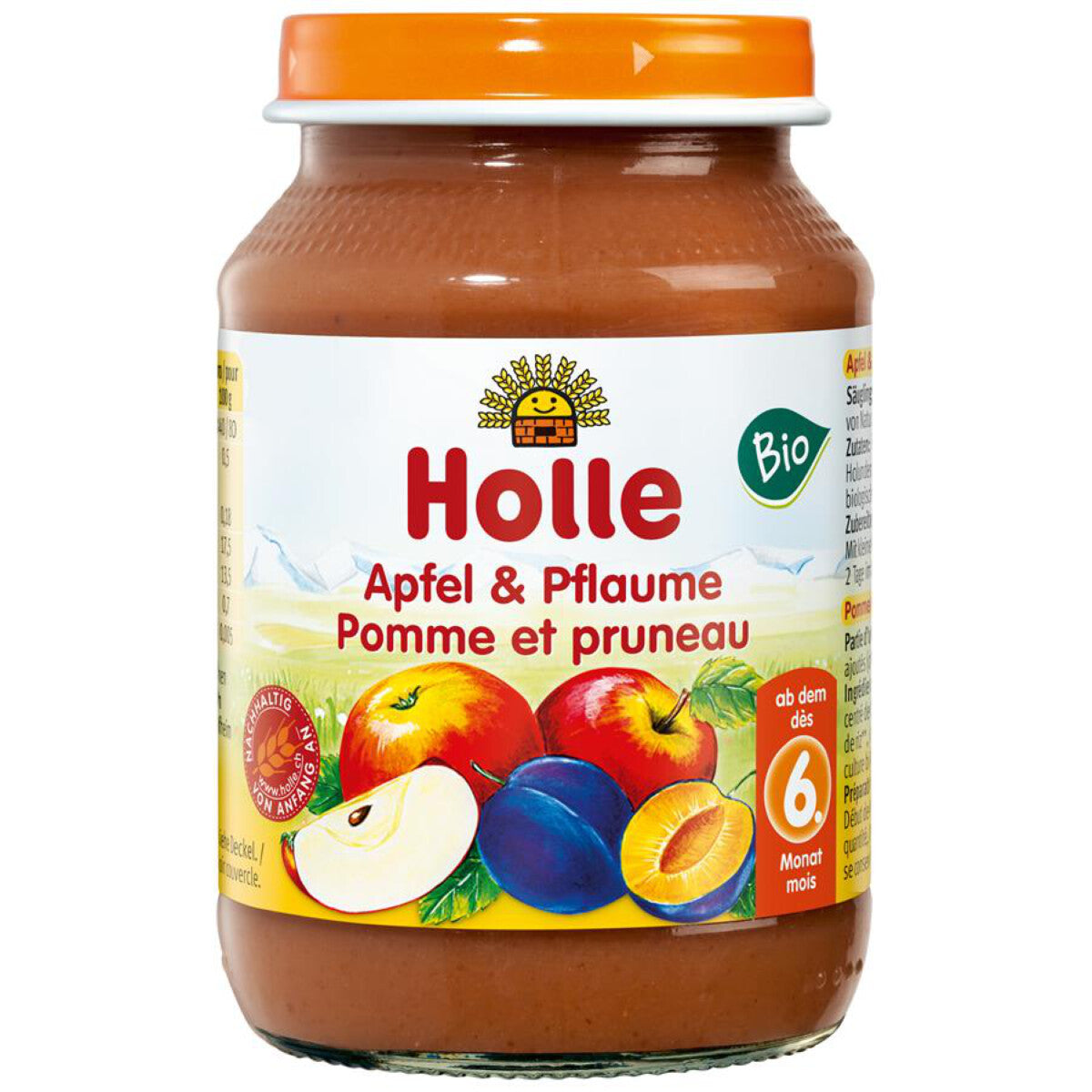 HOLLE Apfel & Pflaume - 190 g