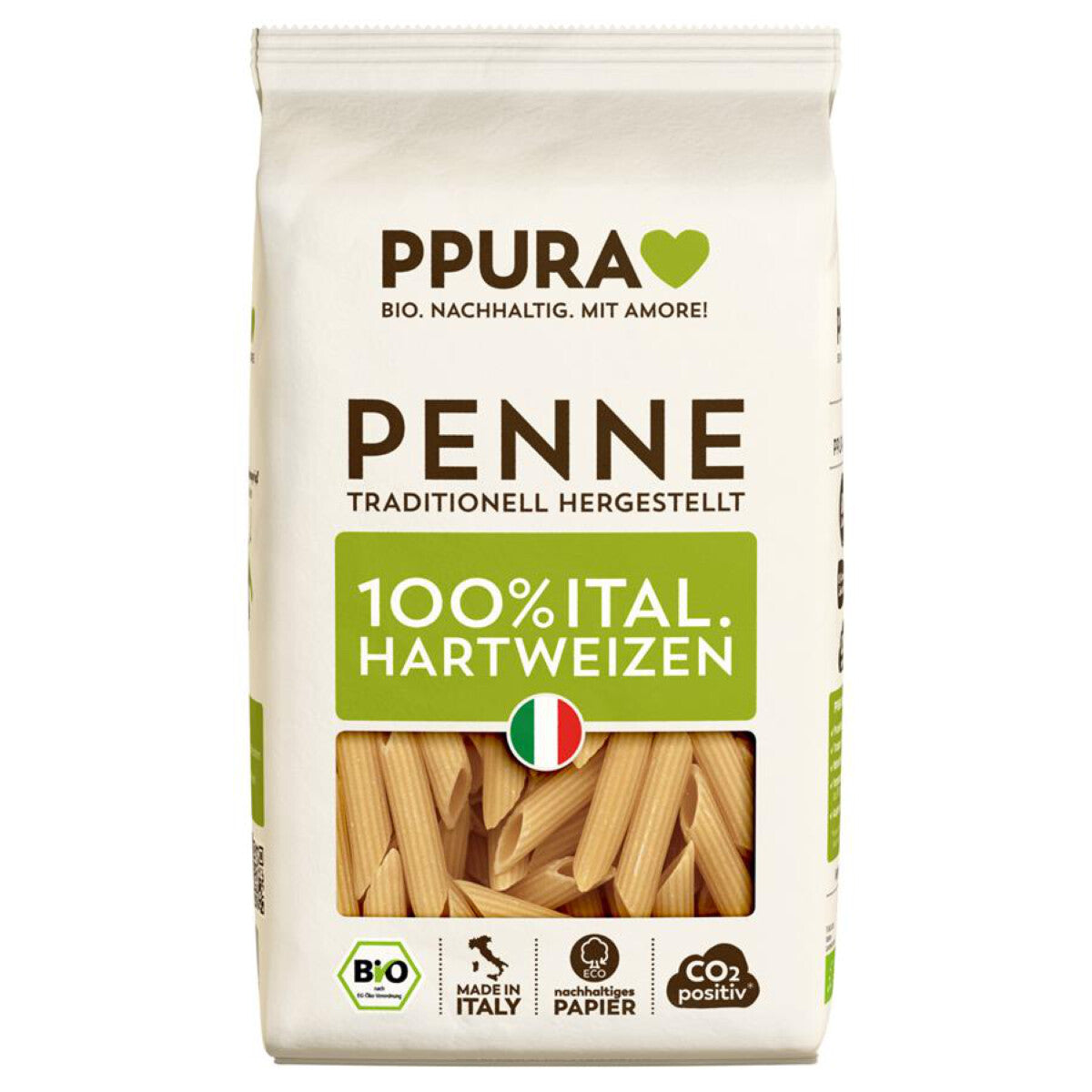 PPURA Penne aus Hartweizen - 500 g