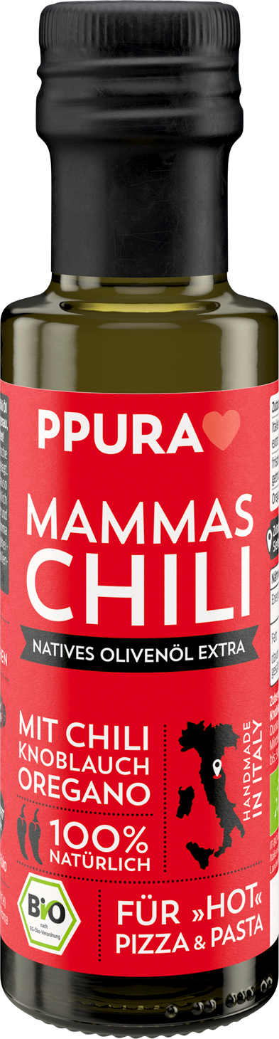 PPURA Olivenöl Mammas Chili - 100 ml