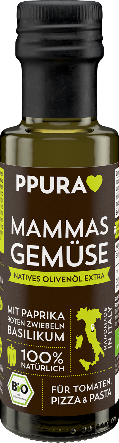 PPURA Olivenöl Mammas Gemüse - 100 ml