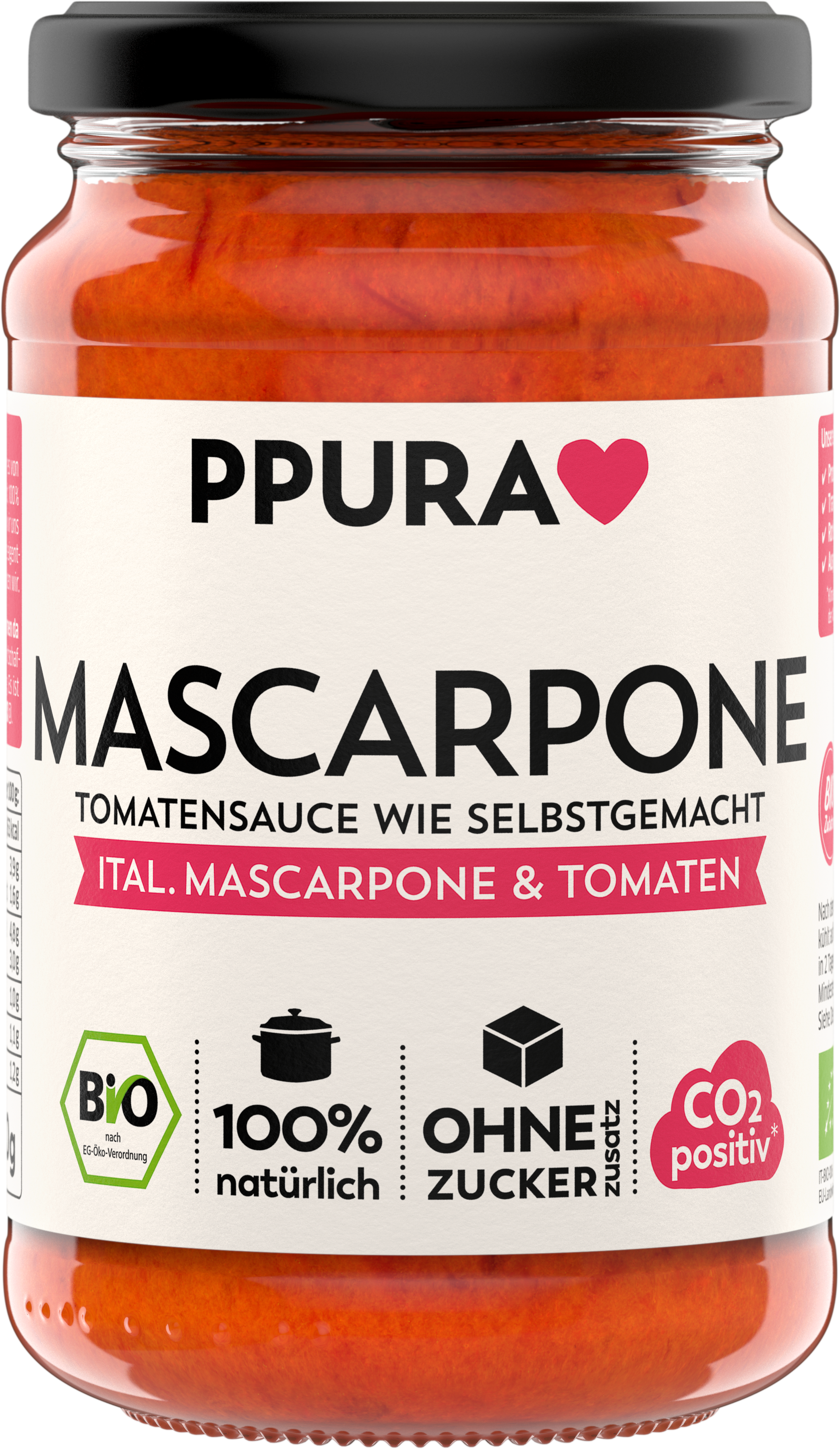 PPURA Sugo Mascarpone - 340 g