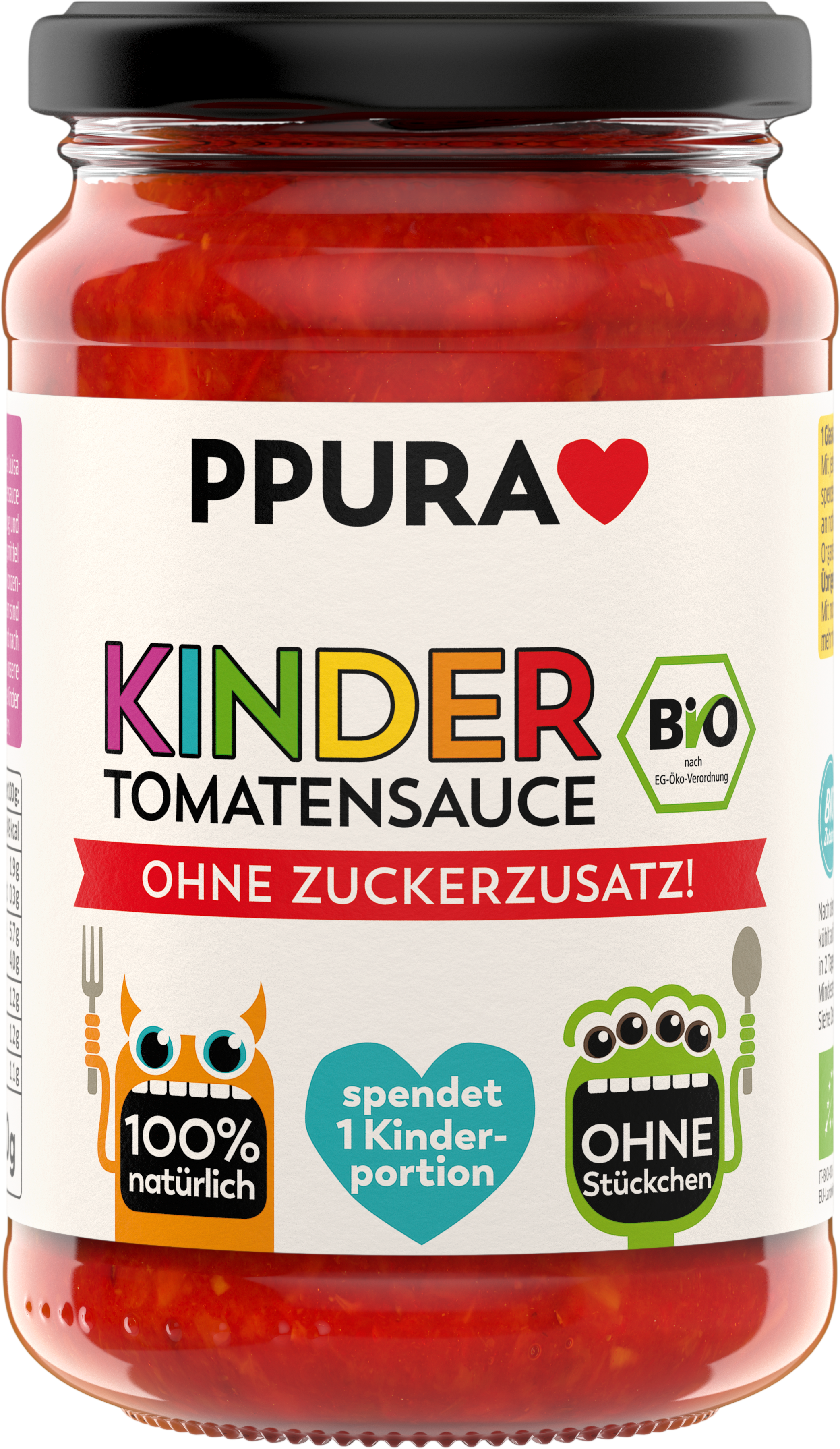 PPURA Kinder Tomatensauce - 340 g