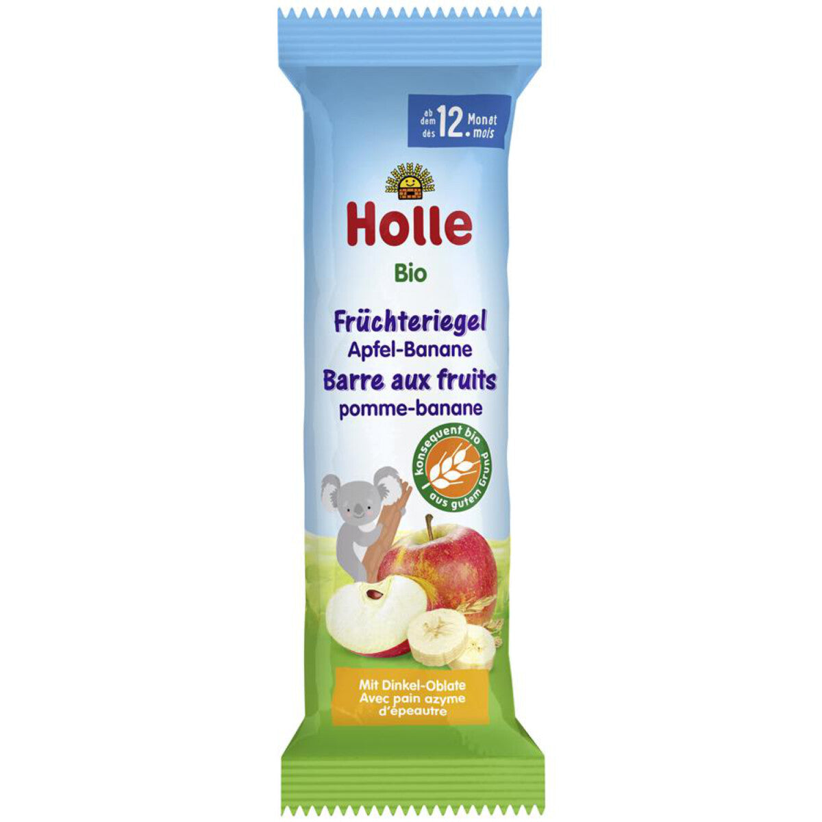 HOLLE Früchteriegel Apfel-Banane - 25 g