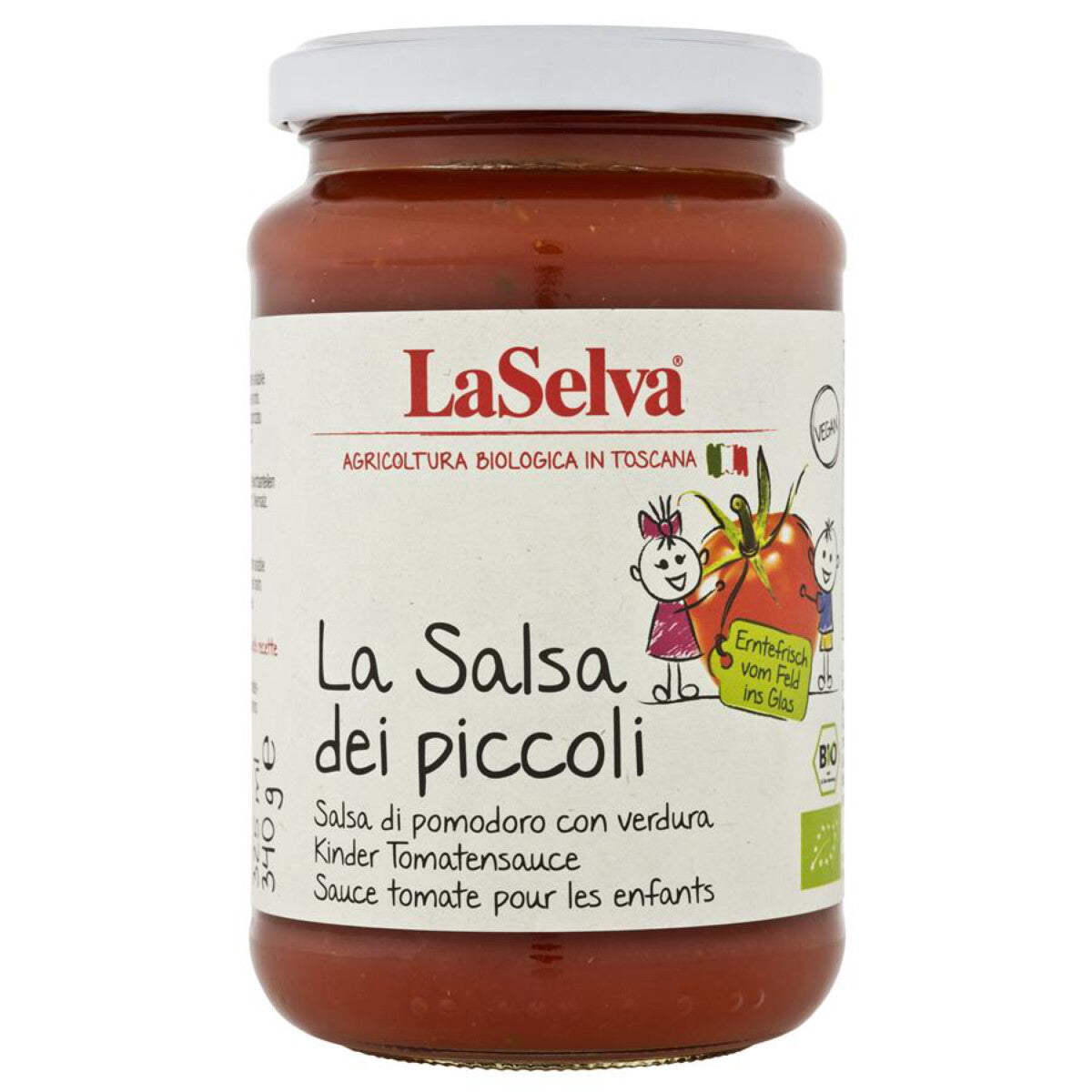 LA SELVA Kinder Tomatensauce - 340 g