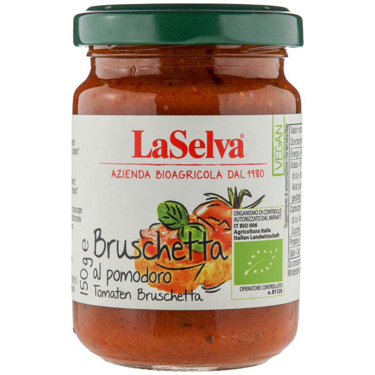 LA SELVA Bruschetta Tomate - 150 g