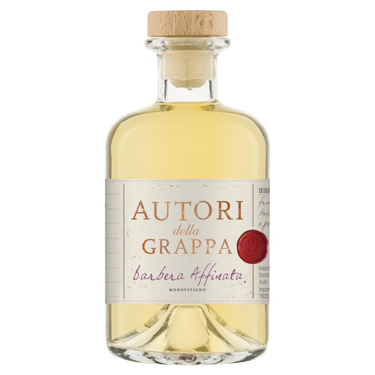 HUMBEL Grappa Barbera Affinata - 0,5 l