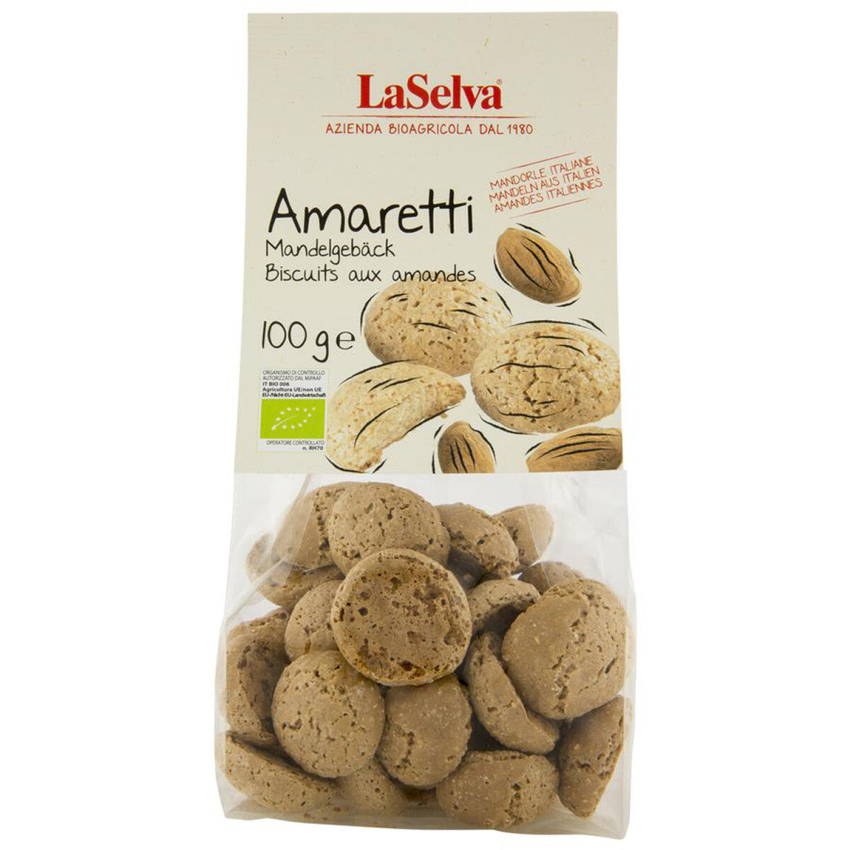 LA SELVA Amaretti Mandelgebäck - 100 g