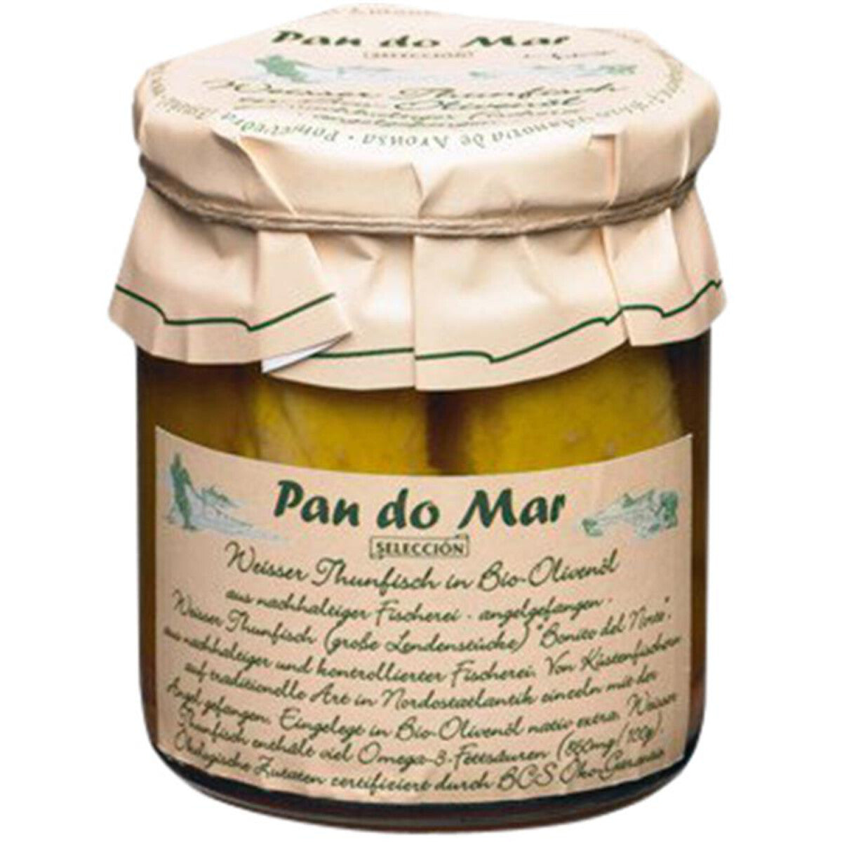 PAN DO MAR Weißer Thunfisch in Olivenöl - 220 g