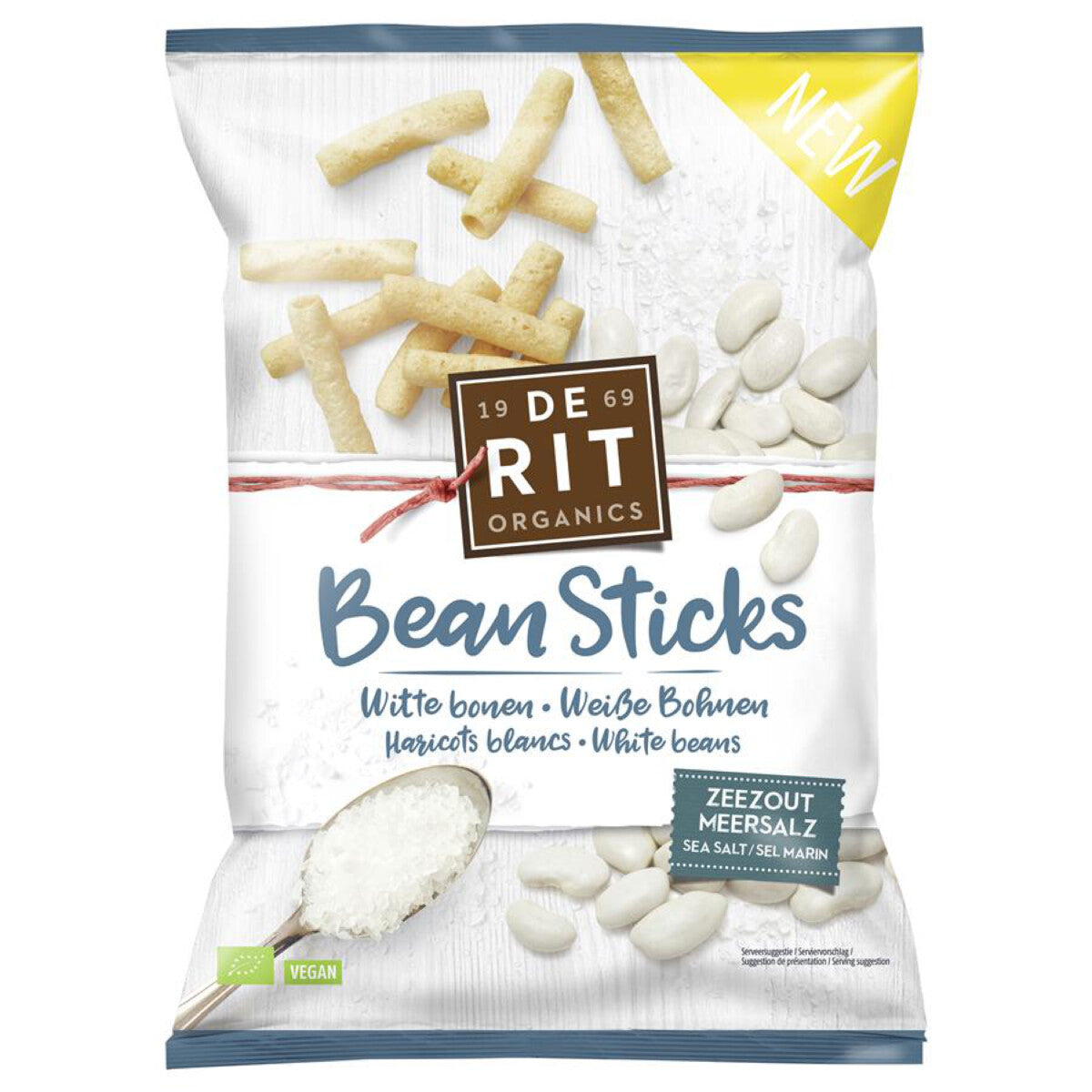 DE RIT Bean Sticks Meersalz - 75 g