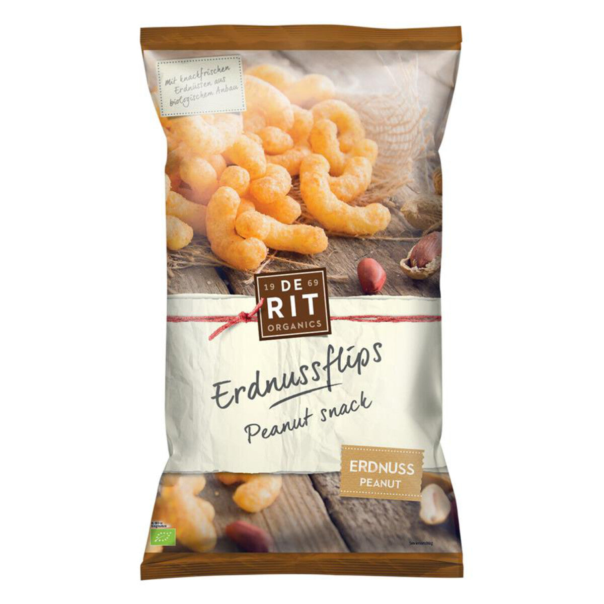 DE RIT Erdnuss-Flips - 125 g