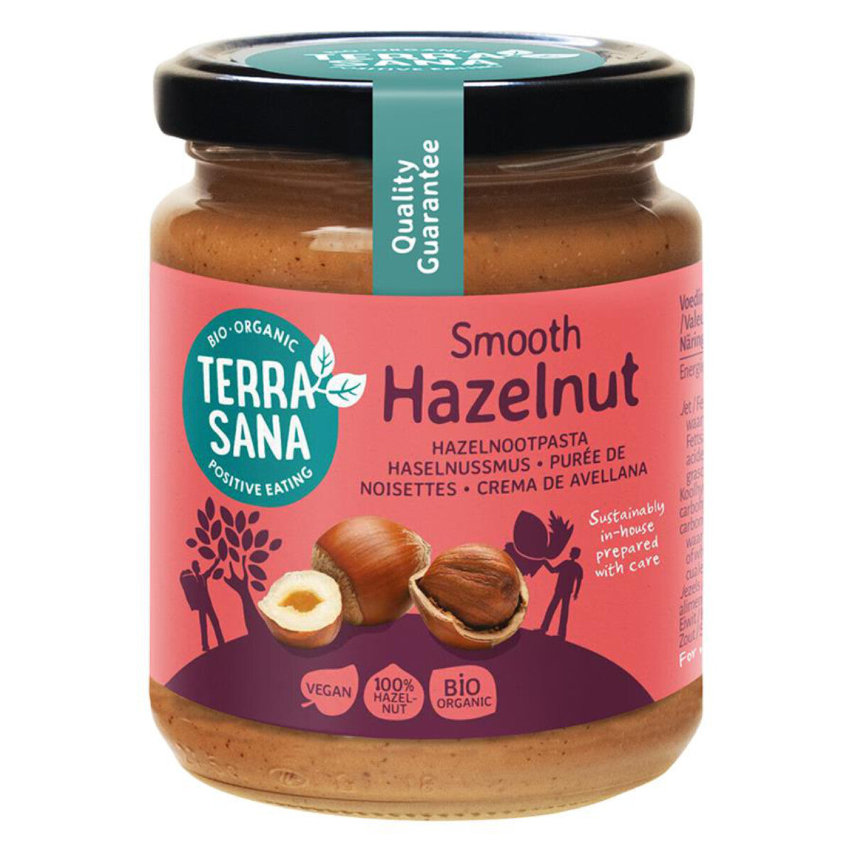 TERRASANA Haselnussmus - 250 g