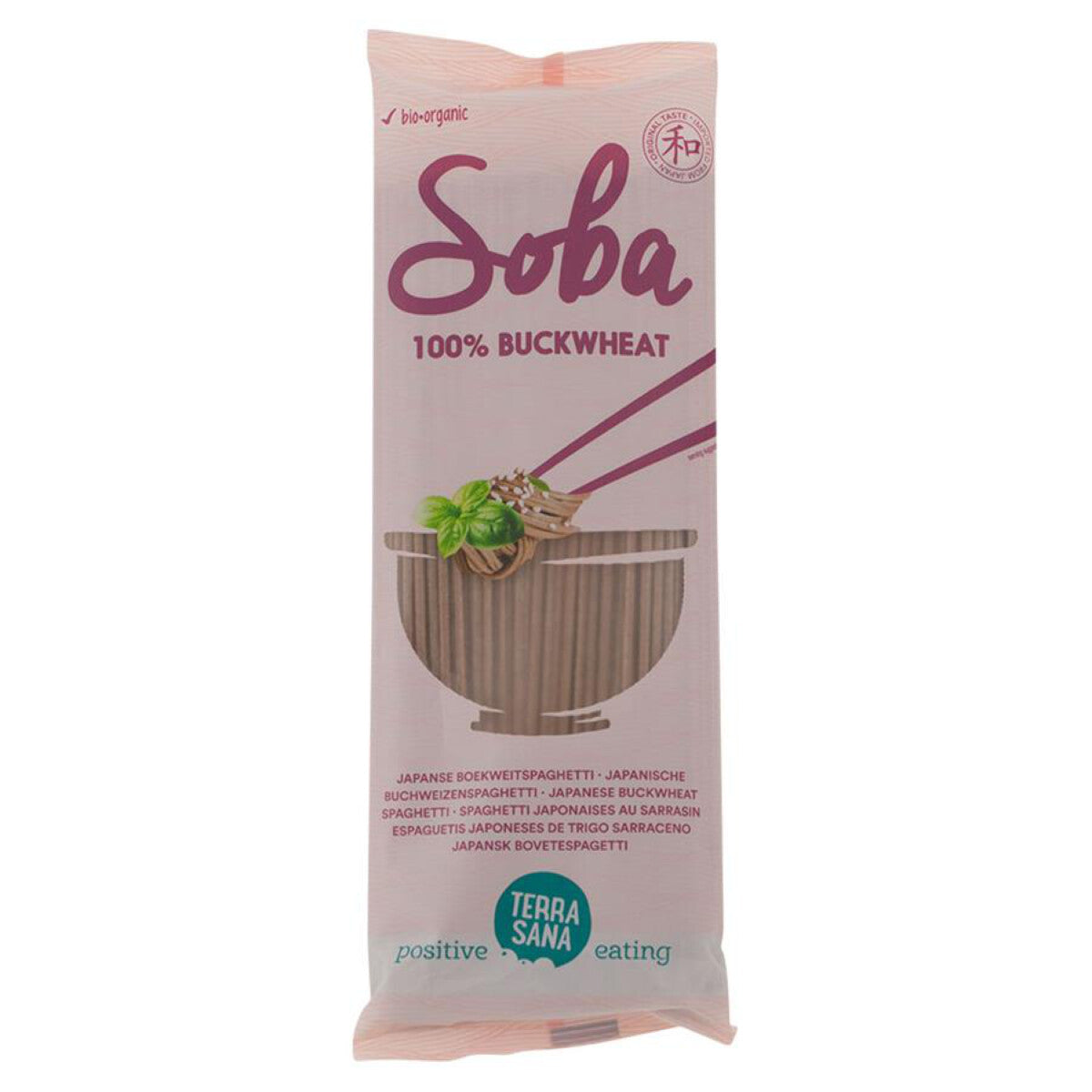 TERRASANA Soba Buchweizen Spaghetti - 200 g