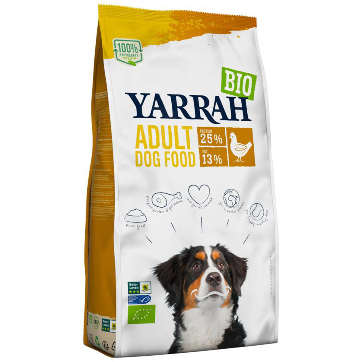 YARRAH Hunde Trockenfutter Huhn - 2 kg