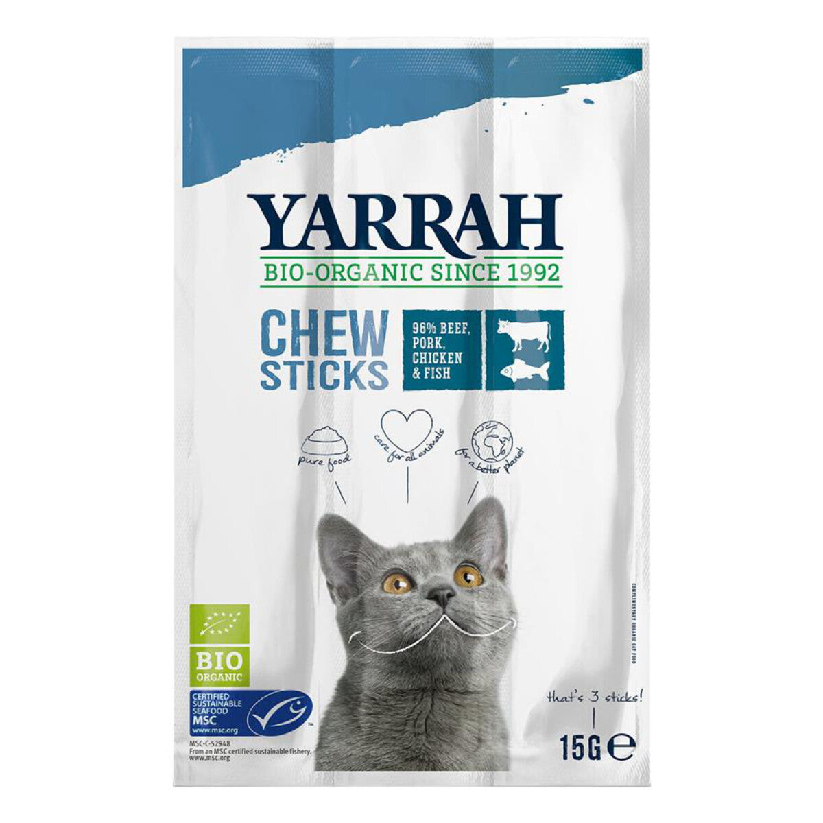 YARRAH Katzen Kausticks - 15 g