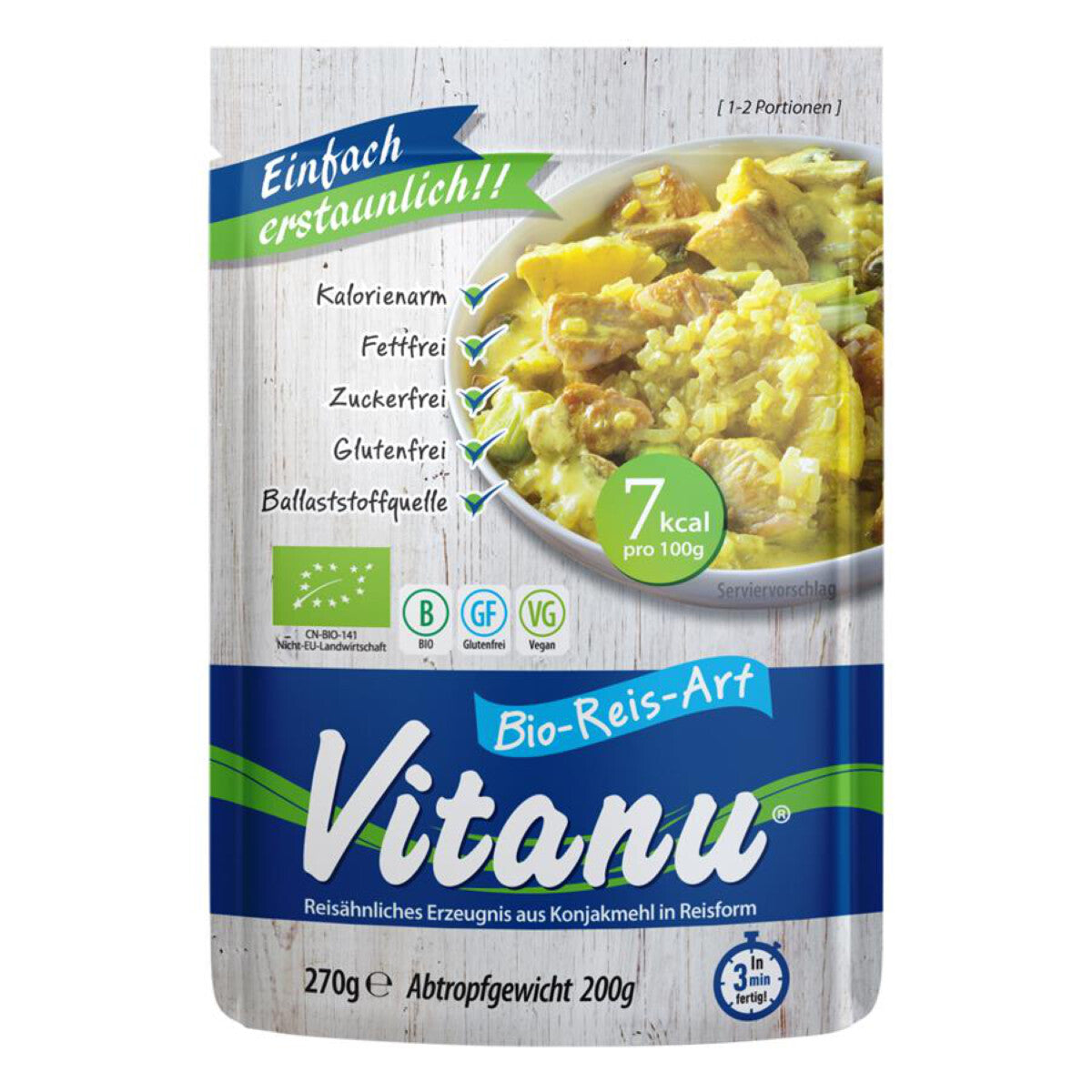 VITANU Konjak Reis - 270 g