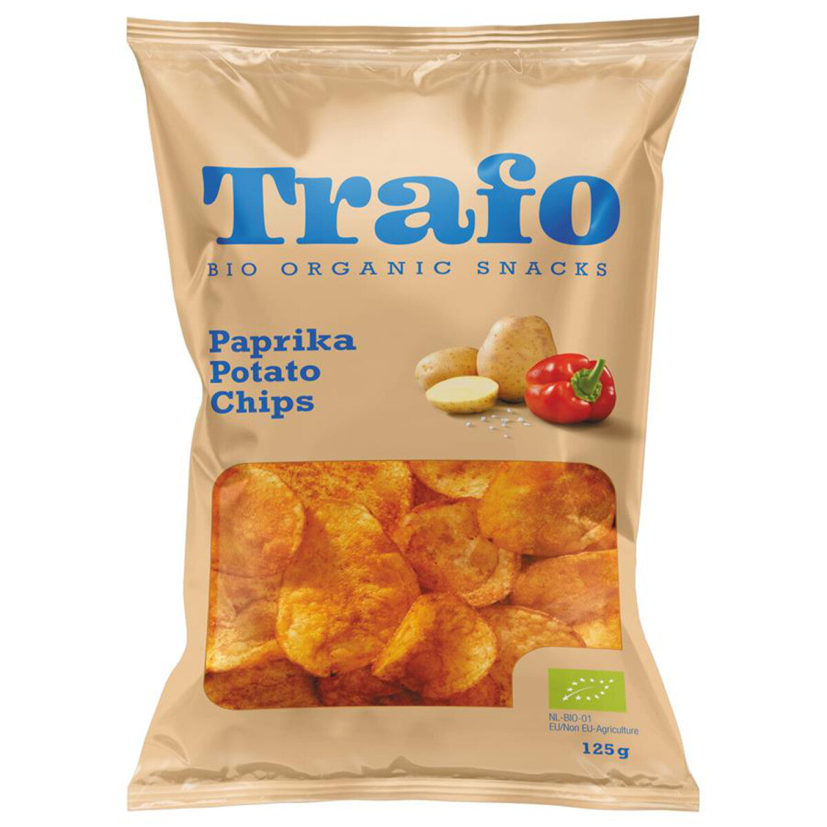 TRAFO Chips Paprika - 125 g