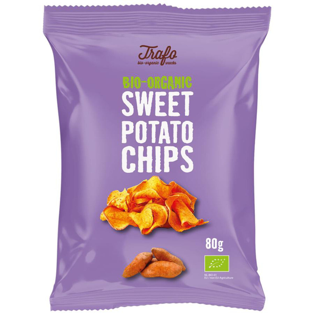 TRAFO Süßkartoffel Chips - 80 g