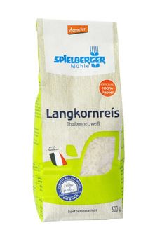 SPIELBERGER Parboiled Langkornreis, weiß - 500 g