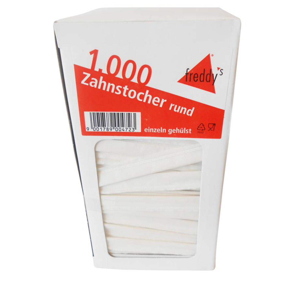PACOVIS Zahnstocher einzeln gehülst 68mm - 1000 Stk.