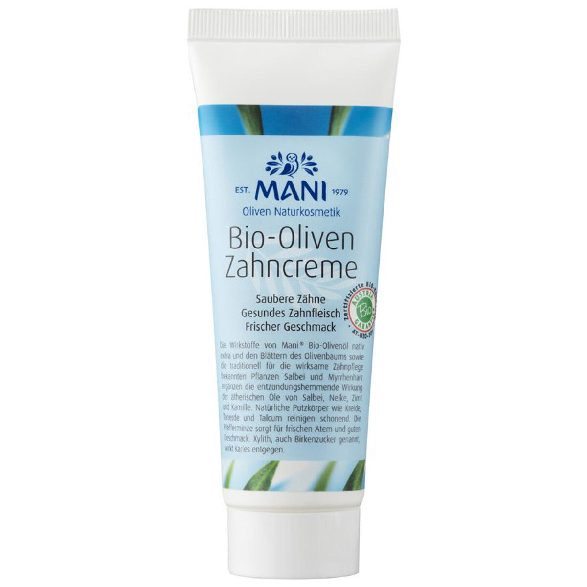 MANI BLÄUEL Oliven Zahncreme - 80 ml