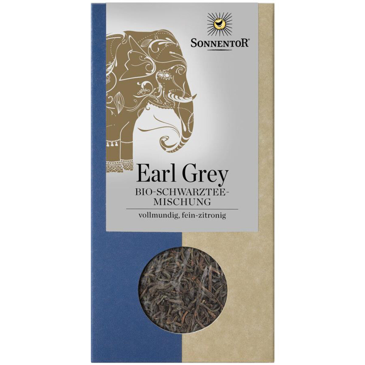 SONNENTOR Earl Grey Schwarztee - 90 g