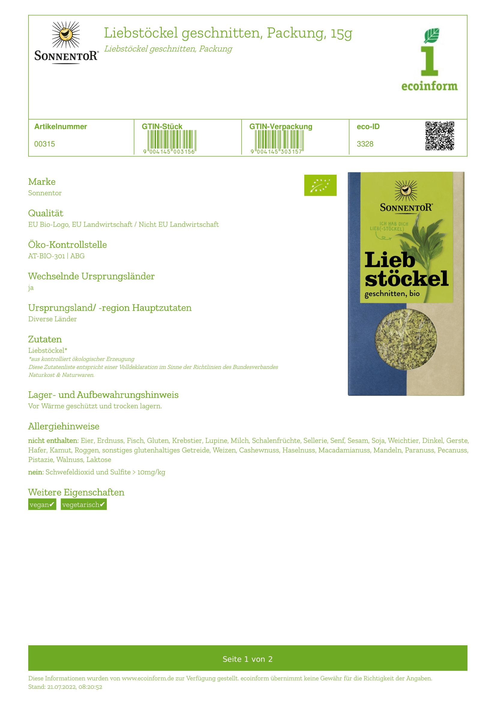 Liebstöckel