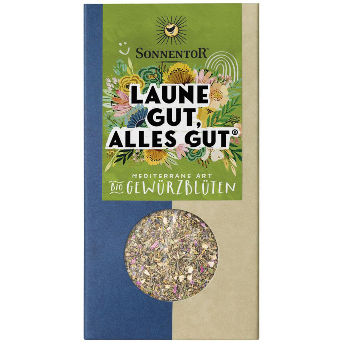 SONNENTOR Laune gut Gewürz Blüten – 25 g