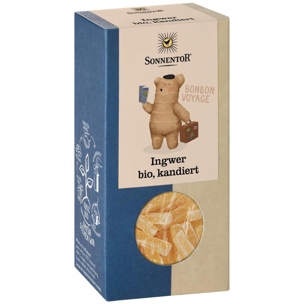 SONNENTOR Ingwer kandiert - 75 g 