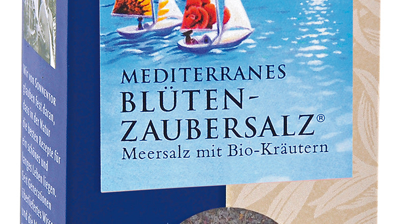 SONNENTOR Mediterranes Blüten Zaubersalz - 120 g
