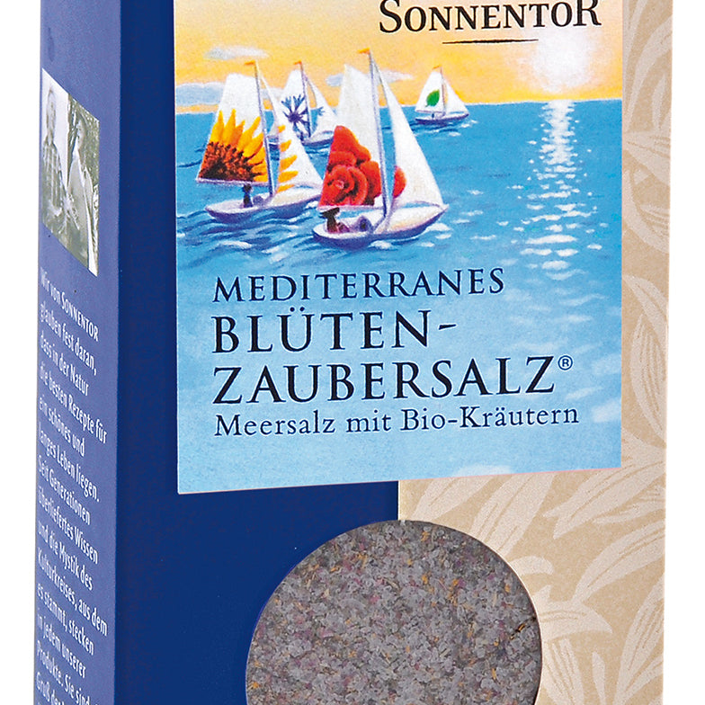 SONNENTOR Mediterranes Blüten Zaubersalz - 120 g