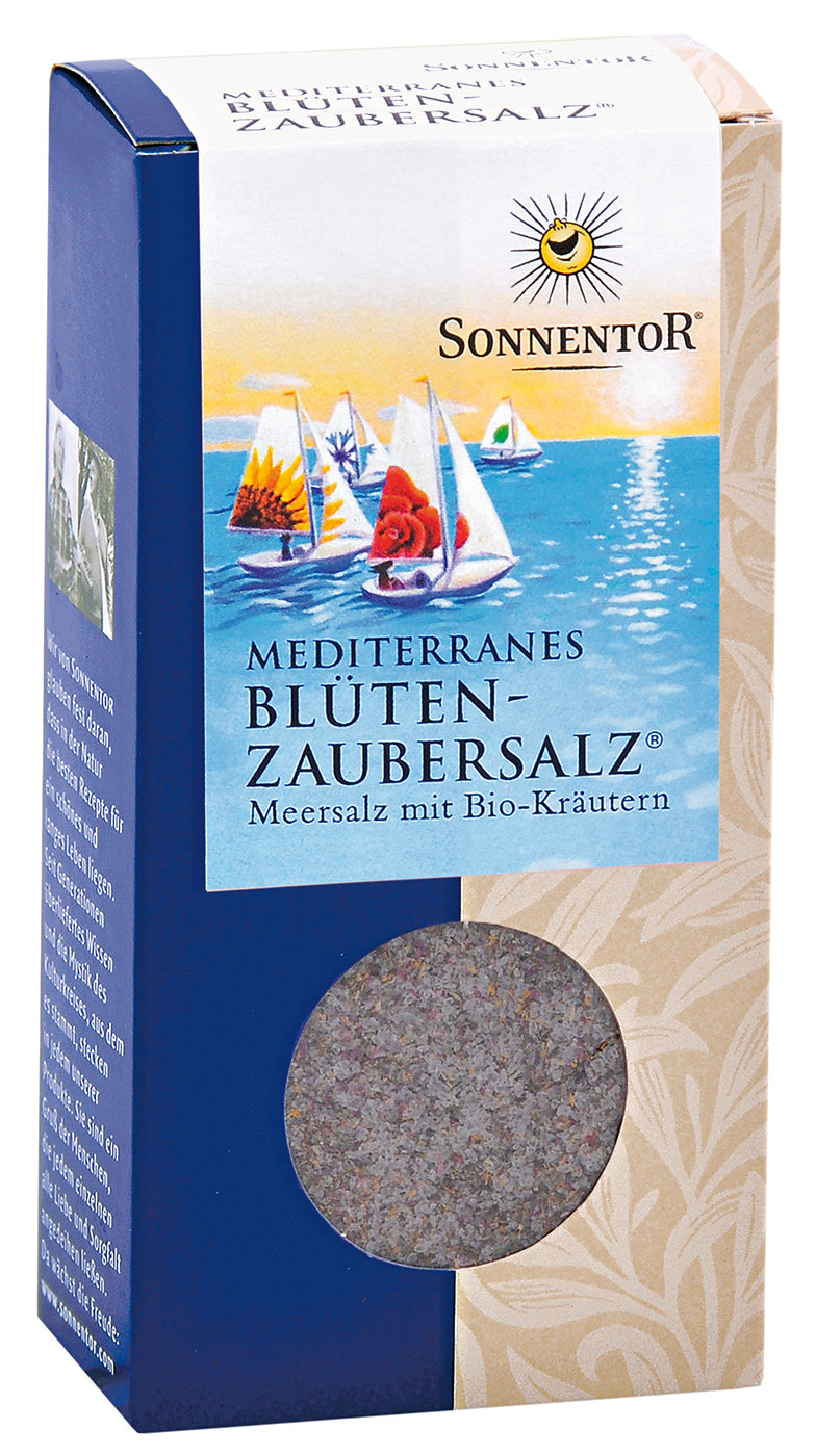 SONNENTOR Mediterranes Blüten Zaubersalz - 120 g