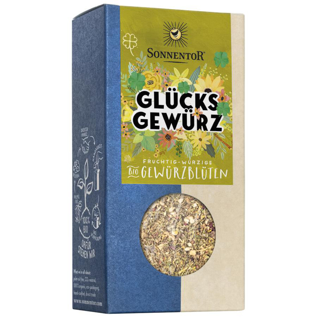 SONNENTOR Glücks Gewürz Blüten Zubereitung - 35 g