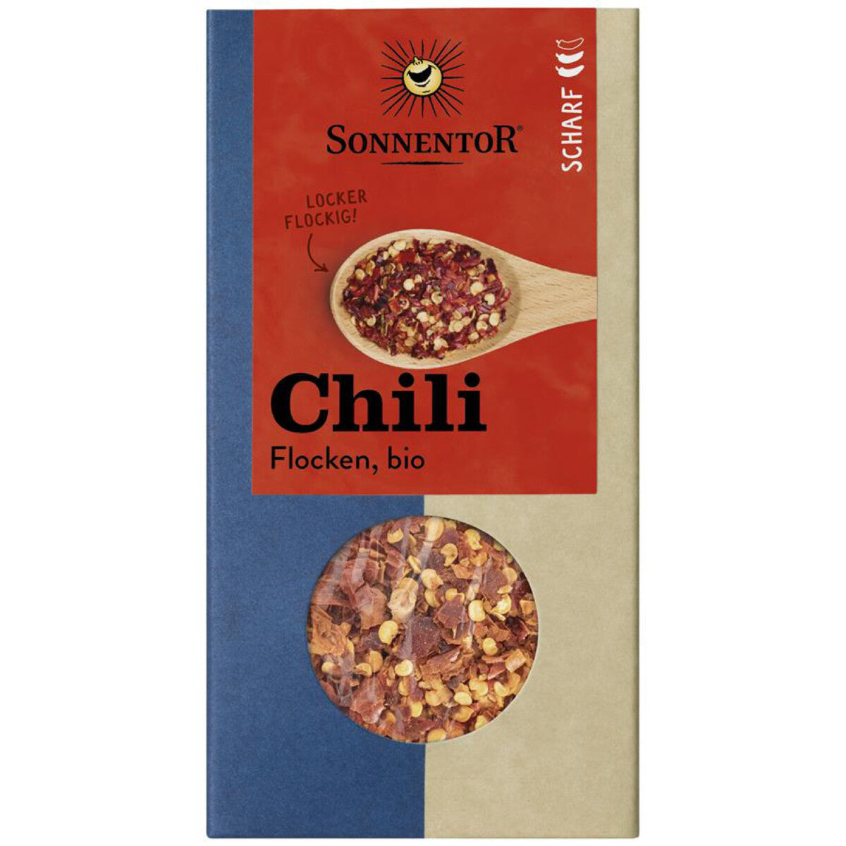 SONNENTOR Chili Flocken - 45 g