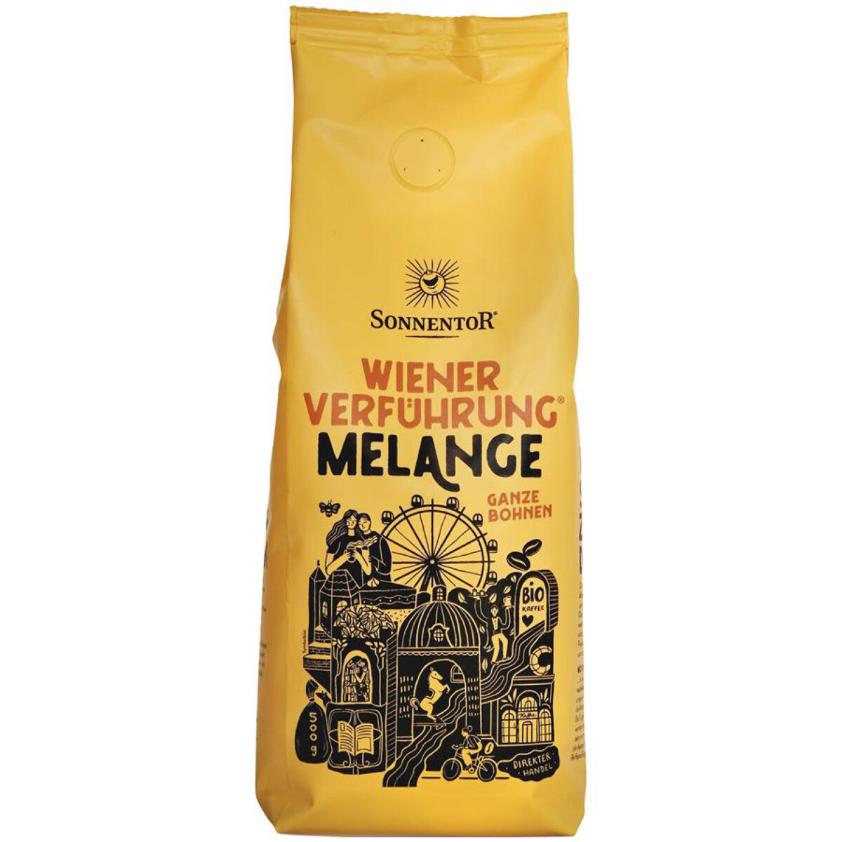 SONNENTOR Wiener Verführung Melange, ganze Bohnen - 500 g