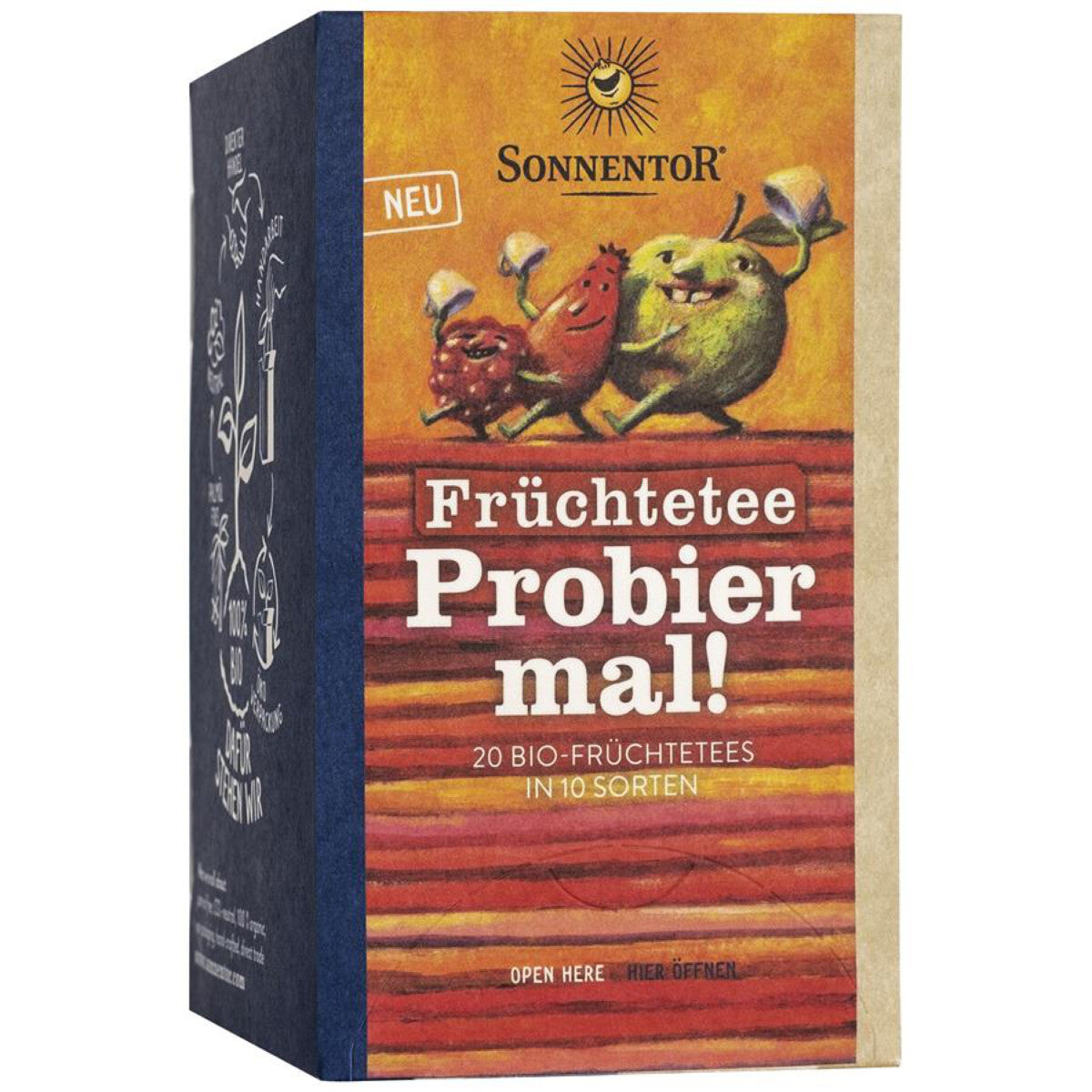 SONNENTOR Früchtetee Probier Mal - 20 Btl.