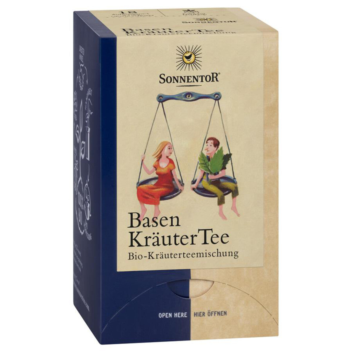 SONNENTOR Basen Kräuter Tee Beutel - 18 Btl.