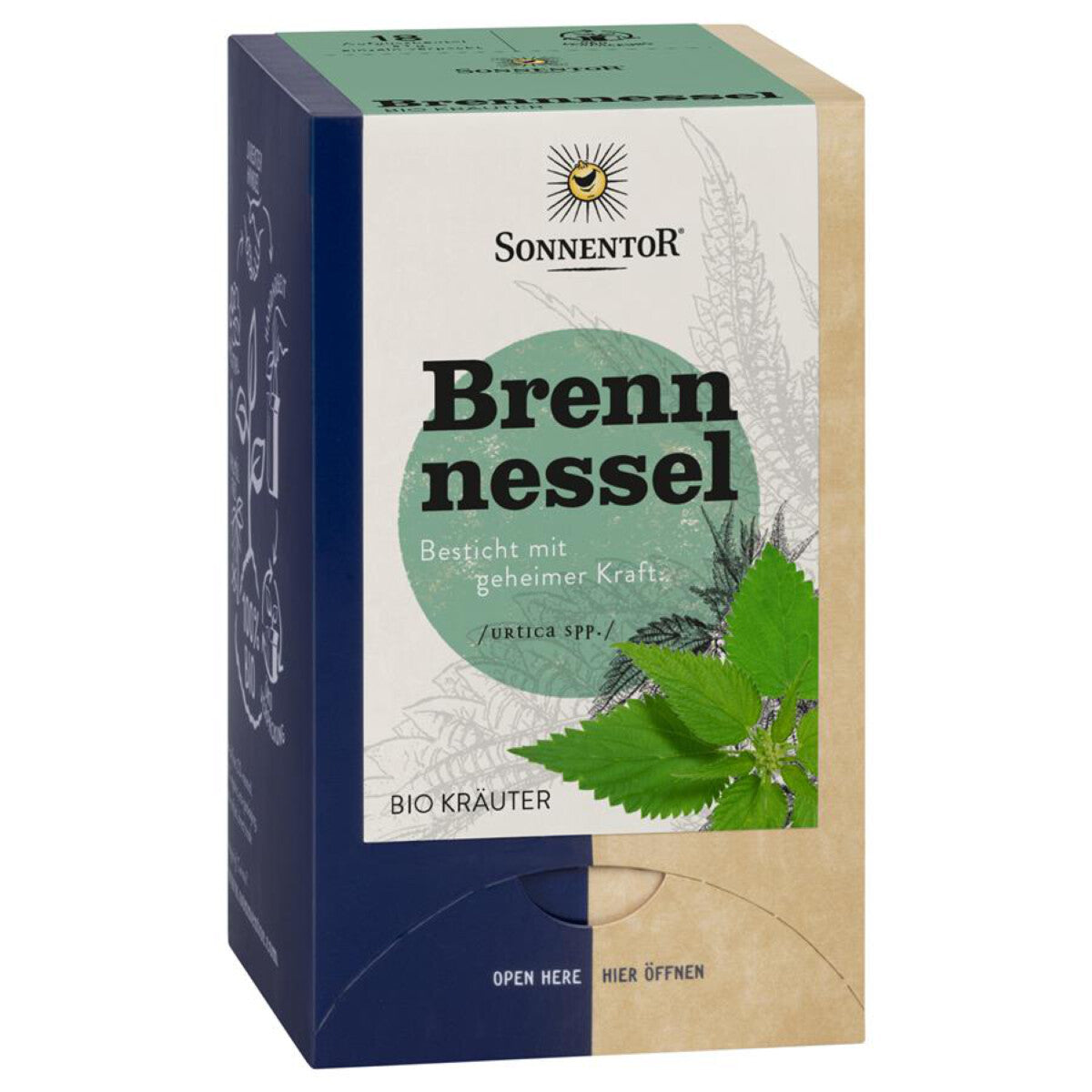 SONNENTOR Brennnessel Tee Beutel - 18 Btl.