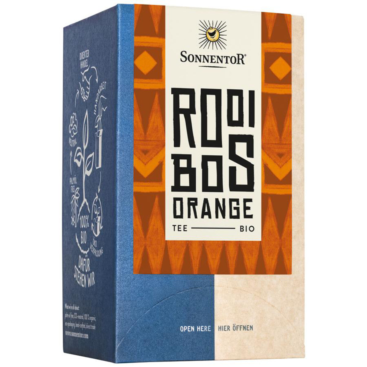 SONNENTOR Rooibos-Orange Tee - 18 Btl.