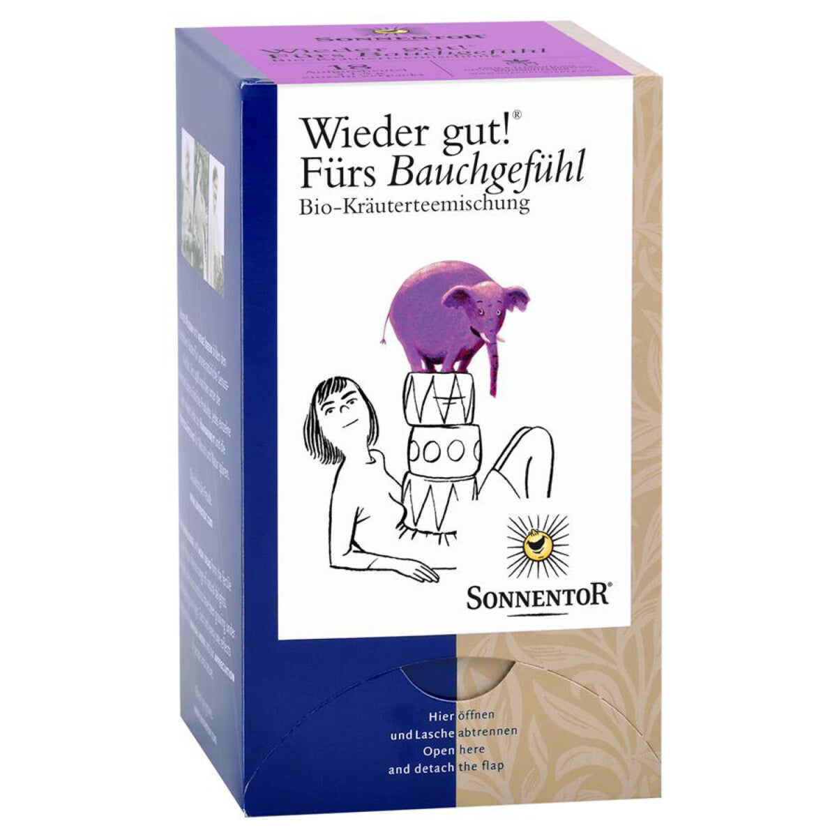 SONNENTOR Fürs Bauchgefühl Tee - 18 Btl.