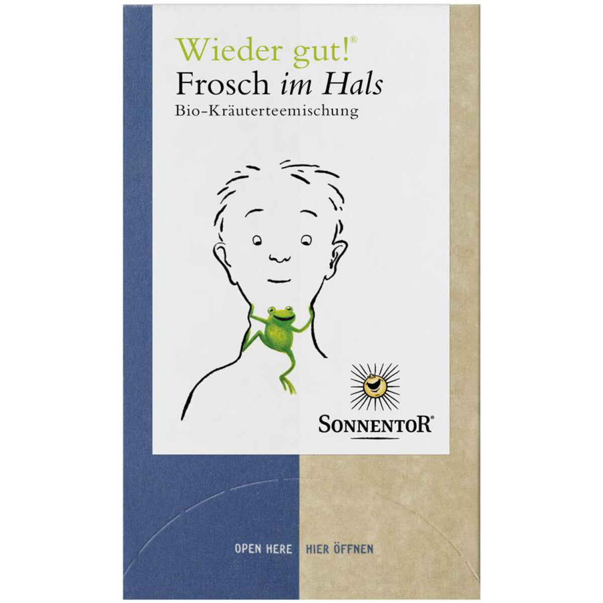 SONNENTOR Frosch im Hals - 18 Btl.