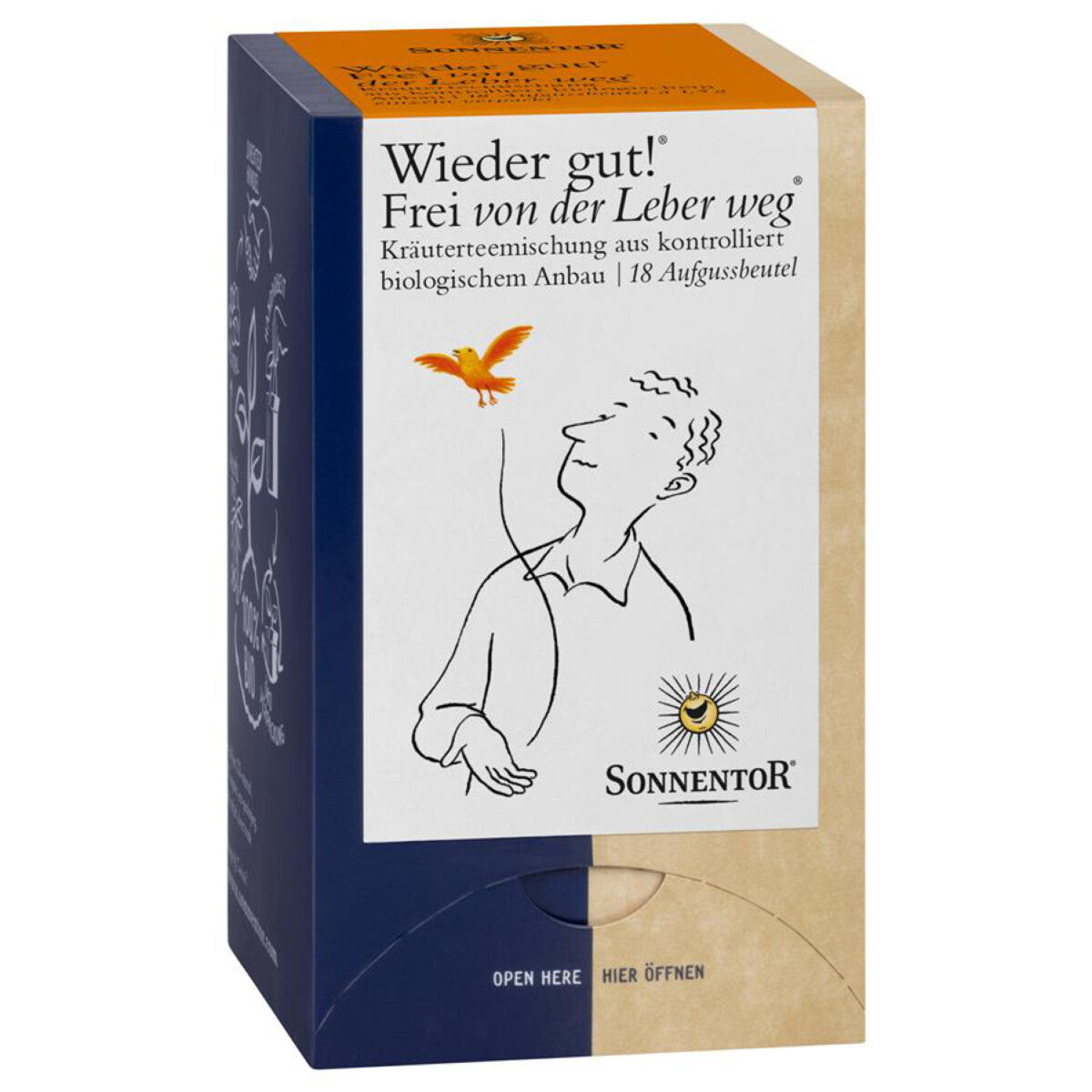 SONNENTOR Frei von der Leber weg - 18 Btl.