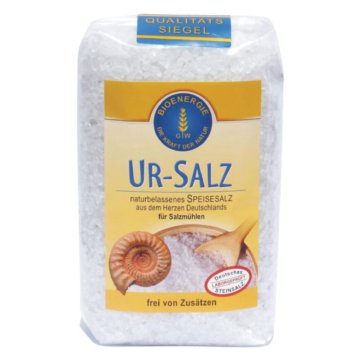 BIOENERGIE WAGNER Ur-Salz grob für Salzmühlen - 1 kg