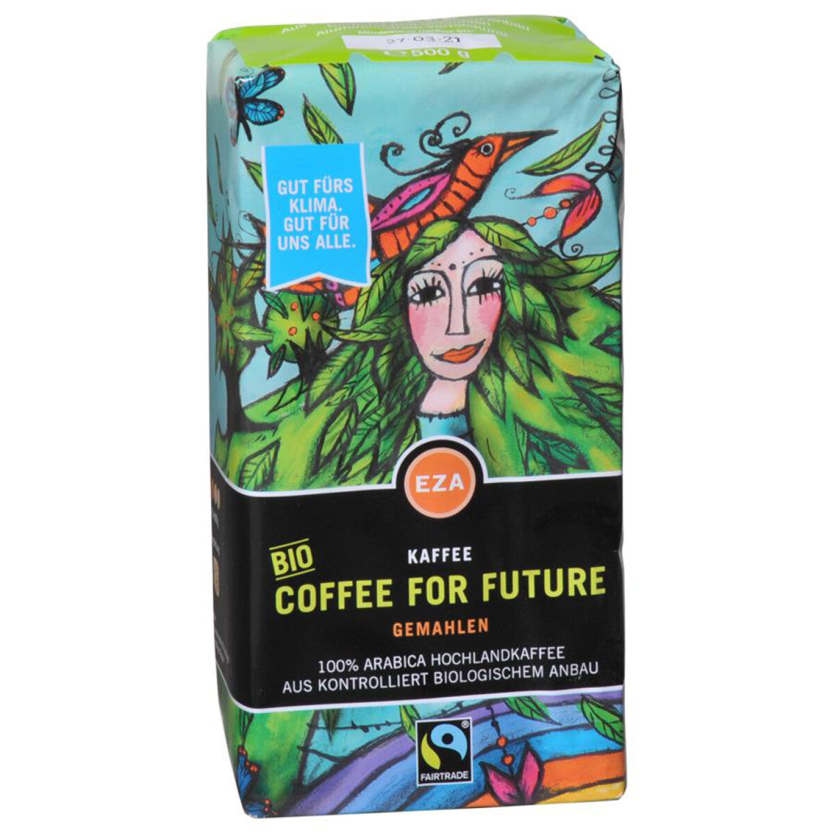 EZA Coffee for future, gemahlen - 500 g